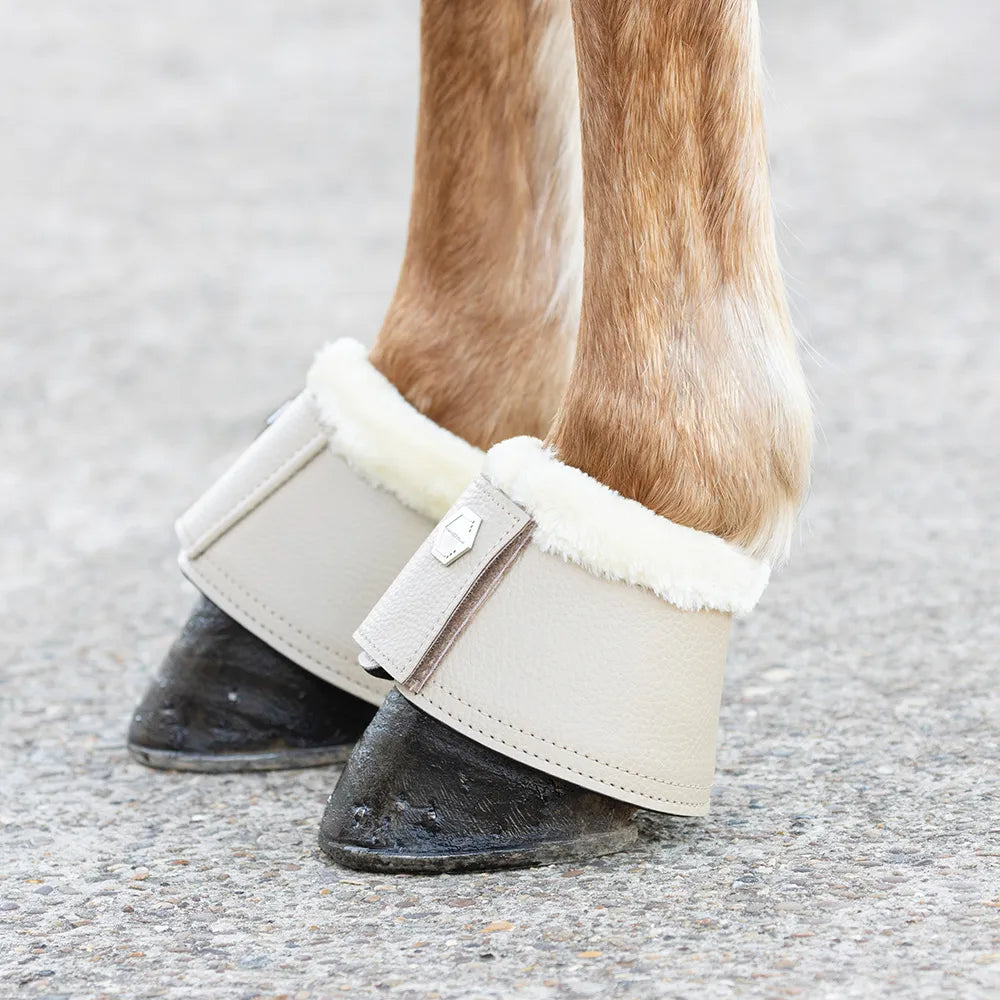 Coldstream Bowden over reach boots - Latte