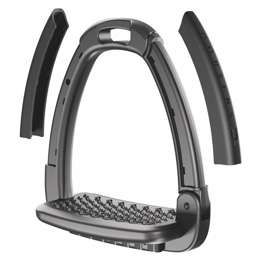 Horsena swap stirrups with double side covers