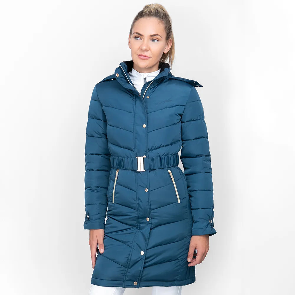 Coldstream Branxton long quilted coat