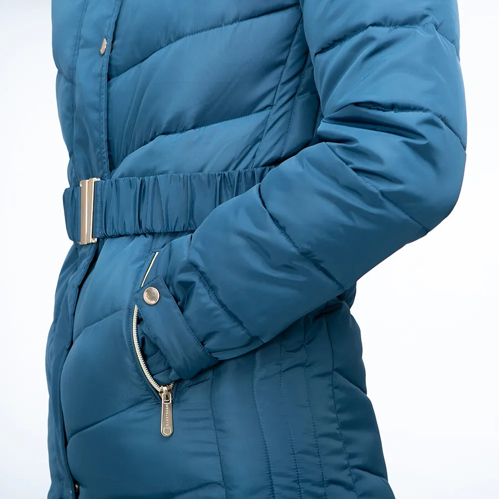 Coldstream Branxton long quilted coat
