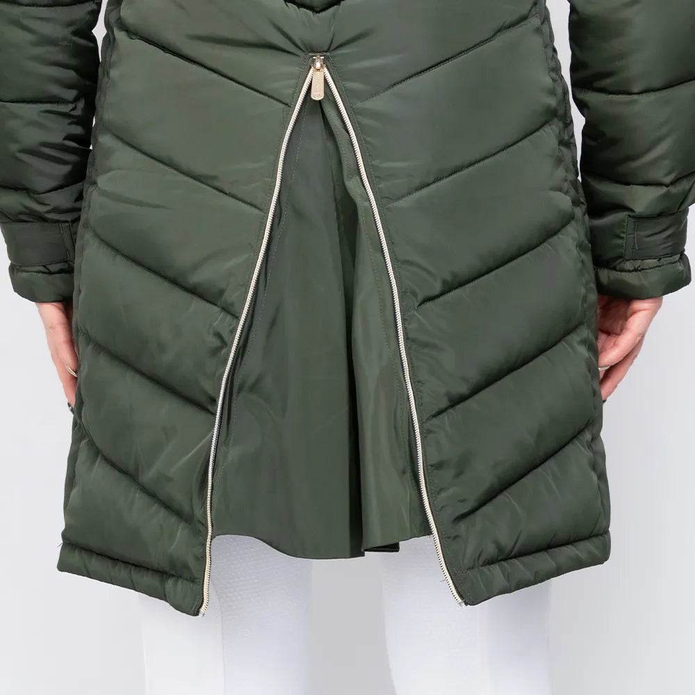 Coldstream Branxton long quilted coat