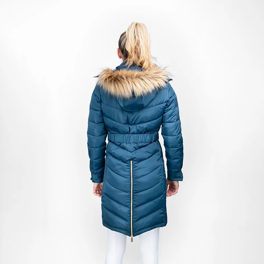 Coldstream Branxton long quilted coat