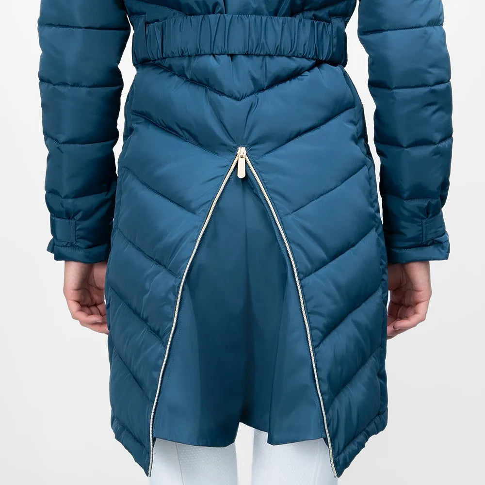 Coldstream Branxton long quilted coat
