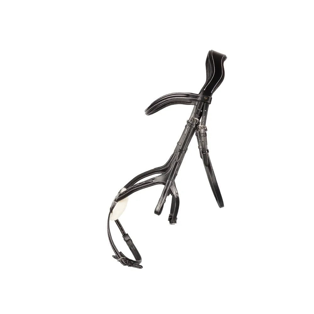 ProPresicce Pelle grackle leather bridle by Hy Equestrian