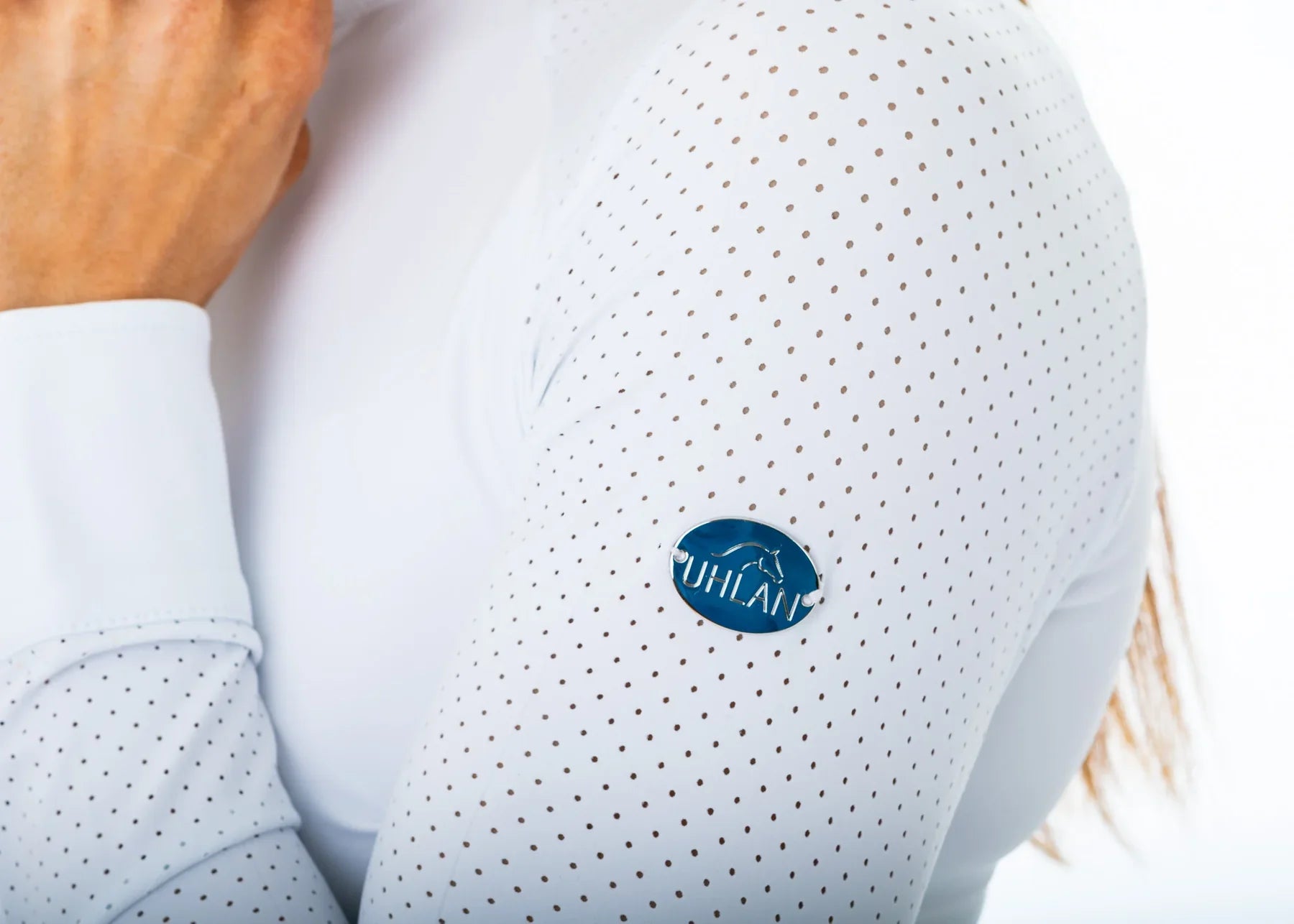 White long sleeve show shirt