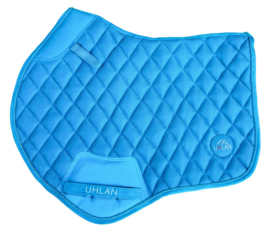 Turquoise airflow GP/Jump saddle pad 2.0