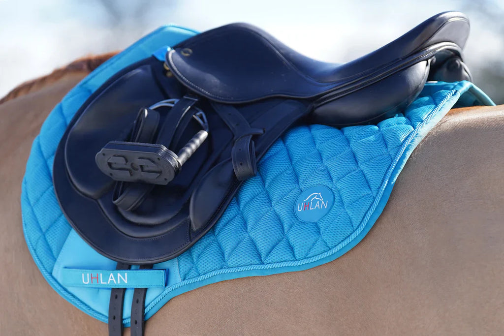 Turquoise airflow GP/Jump saddle pad 2.0
