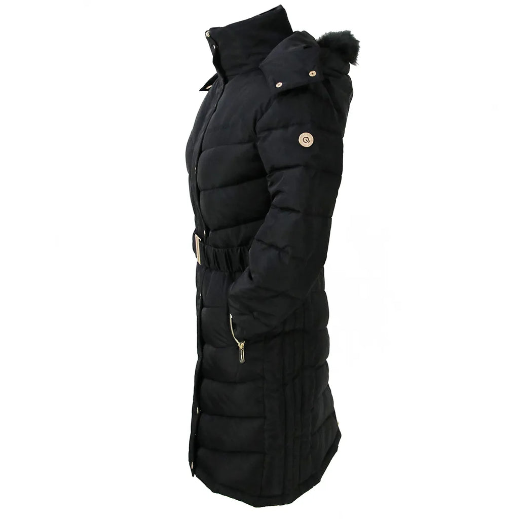 Coldstream Branxton long quilted coat