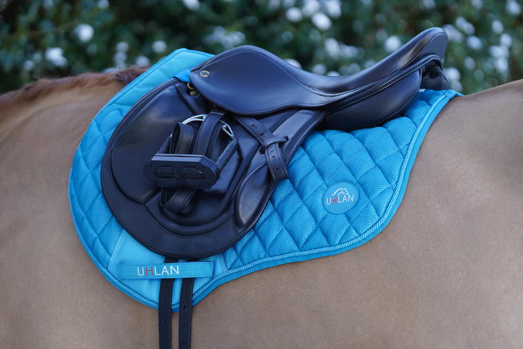 Turquoise airflow GP/Jump saddle pad 2.0