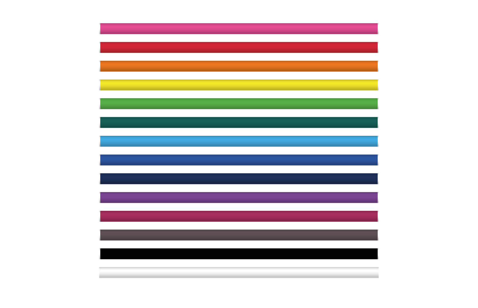 Solid colour pole