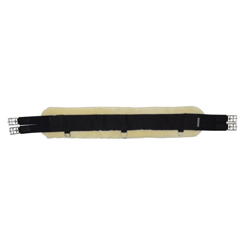 Hy Equestrian detachable faux fur elasticated girth