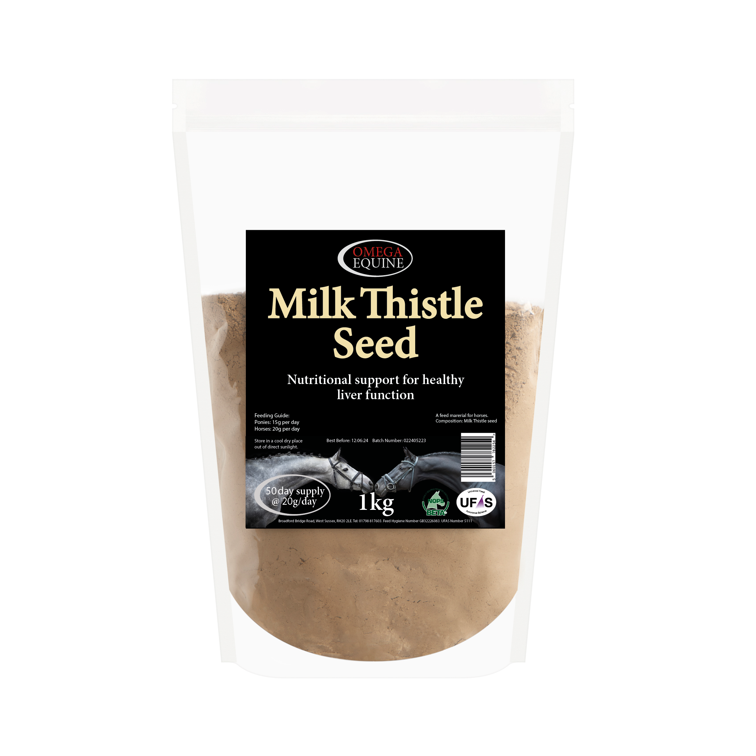 Omega milk thistle seed