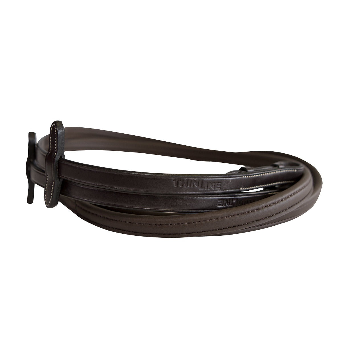ThinLine english reins non-slip grip - Brown