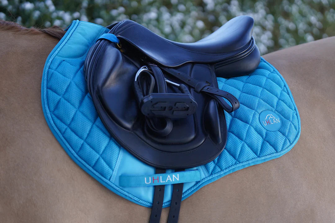 Turquoise airflow GP/Jump saddle pad 2.0