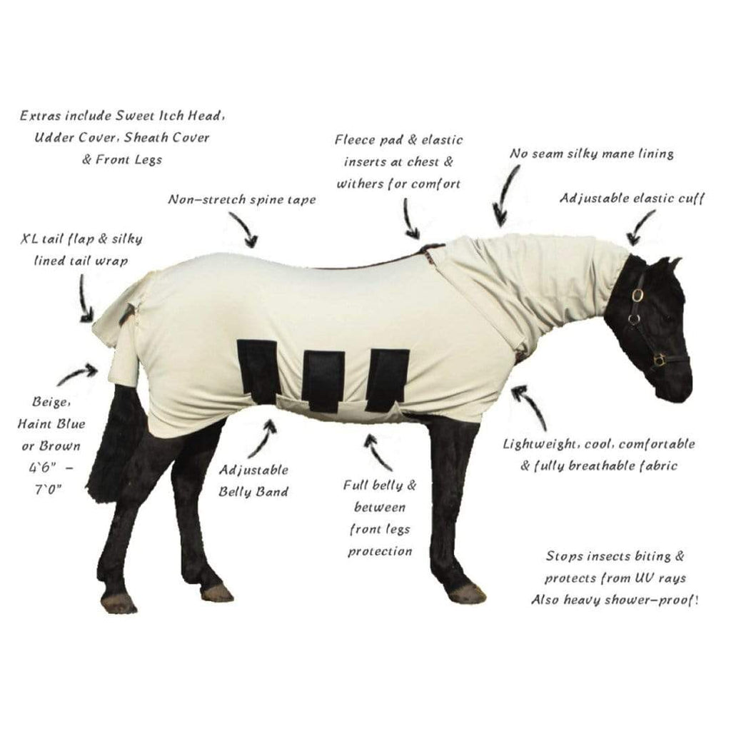Bug body fly rug