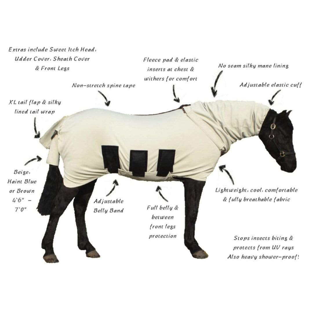 Bug body fly rug