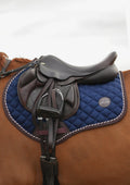 Navy GP/Jump cotton saddle pad