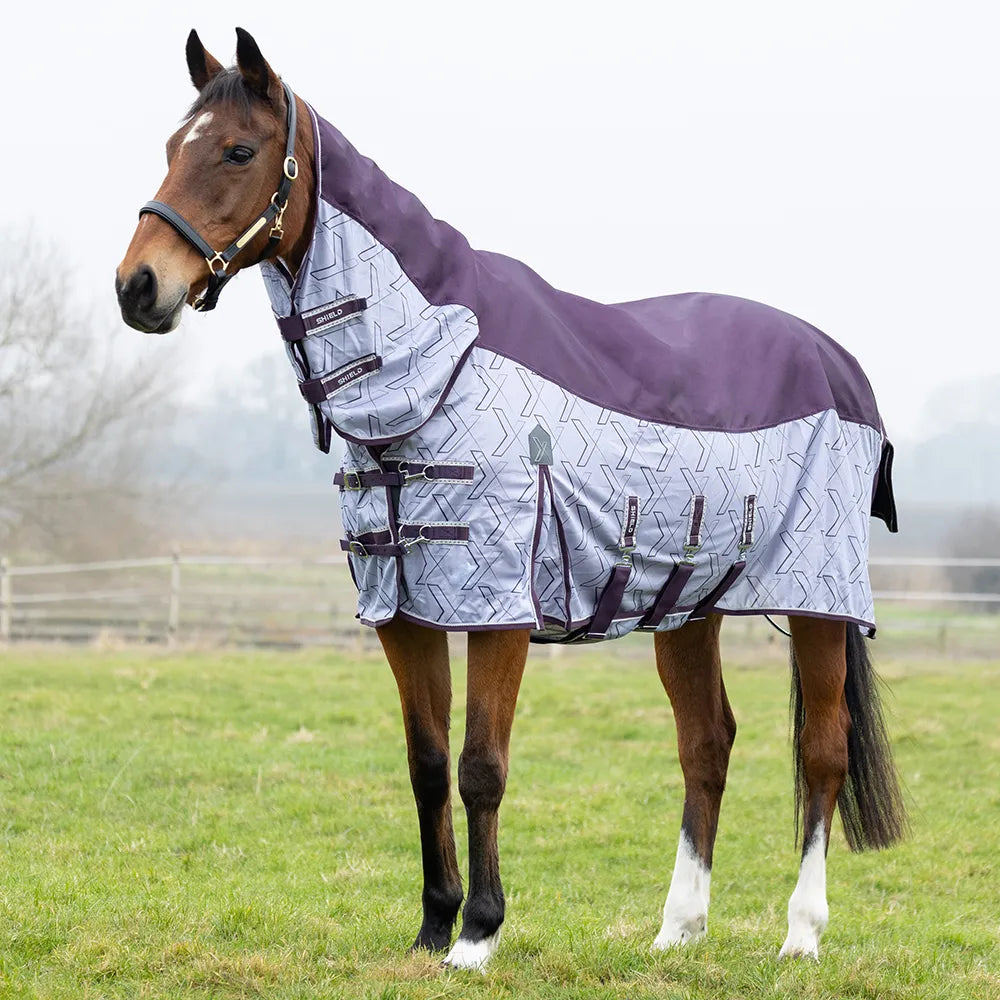StormX Empra quagga shield fly rug