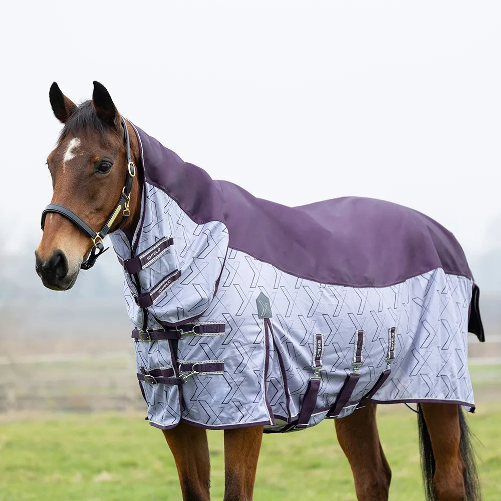 StormX Empra quagga shield fly rug