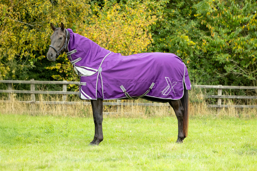 DefenceX shield 0g turnout rug with detachable neck