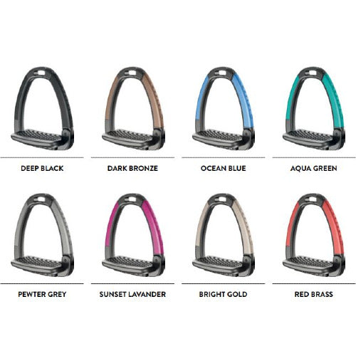Horsena swap stirrups with double side covers