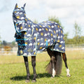 Hy equestrian come rain or shine fly mask with ears and detachable nose