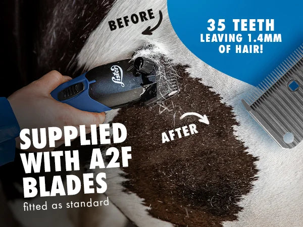 Lister Fusion professional horse clipper - UK-made with Royal Warrant quality