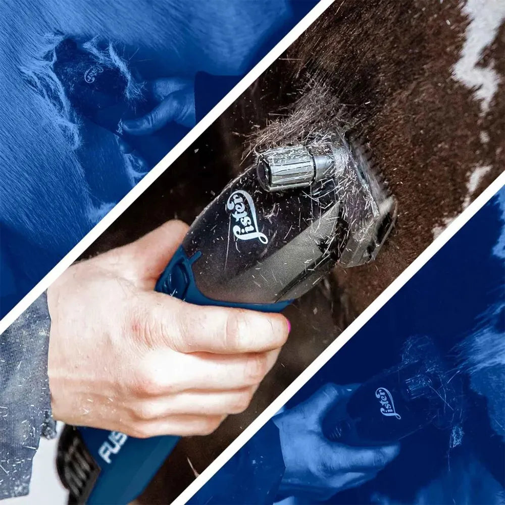 Lister Fusion horse clipper detail - powerful 360W motor with overload protection