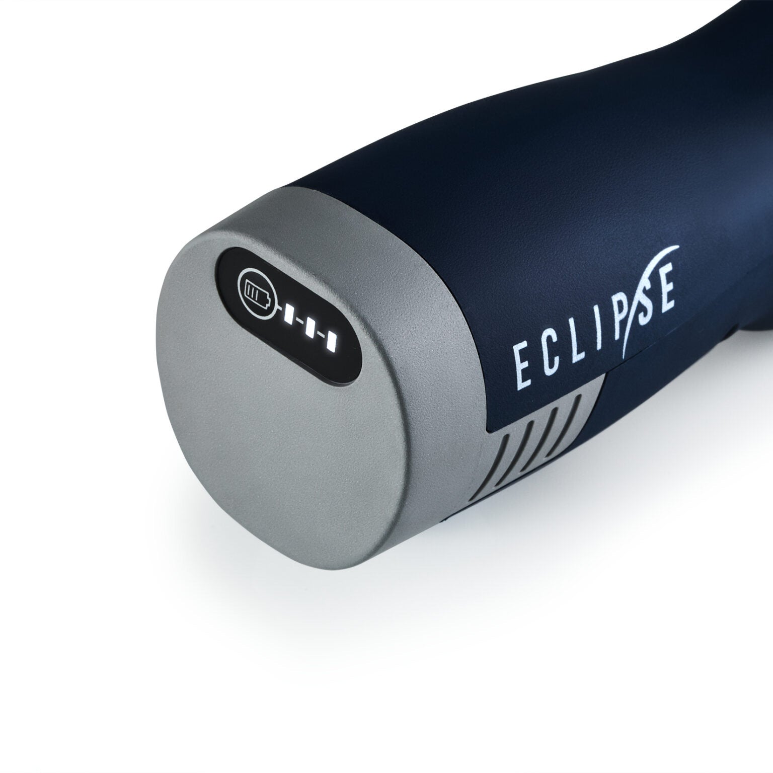 Lister eclipse clipper blue showing battery level