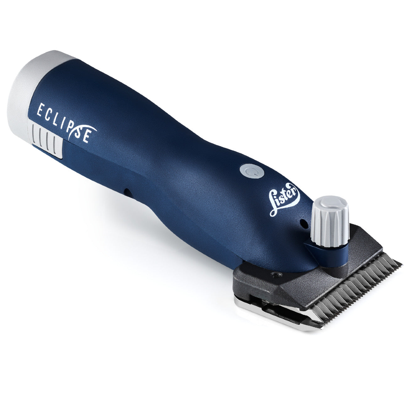 Lister Eclipse equine clipper with lithium battery and charger. UK-made cordless clipping