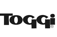 Black 'Toggi' logo on a white background