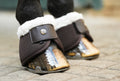 Uhlan faux fur airflown no turn over reach boots brown