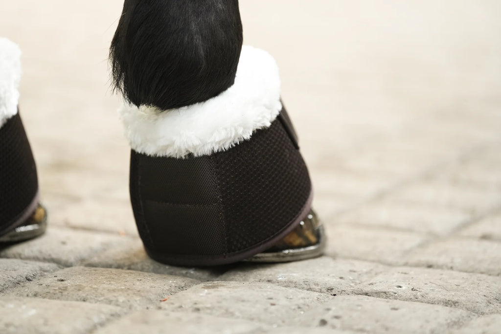 Uhlan faux fur airflown no turn over reach boots brown