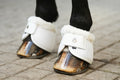 Uhlan faux fur airflown no turn over reach boots white