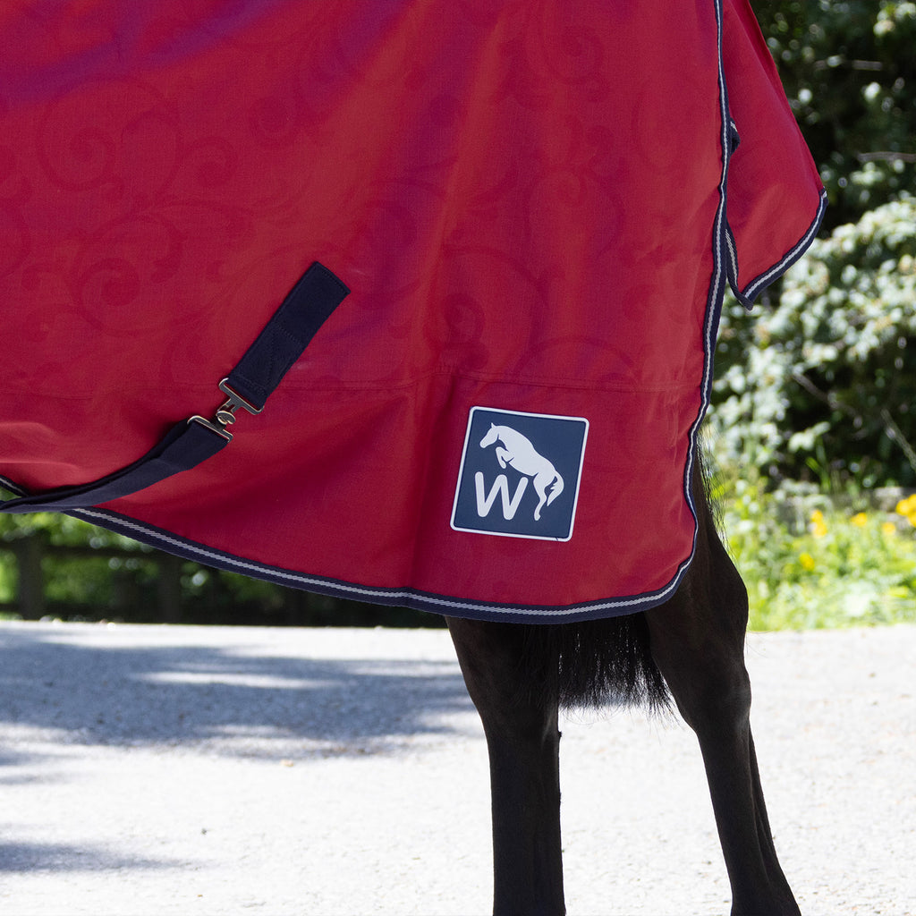 Whitaker 0g turnout rug - Red