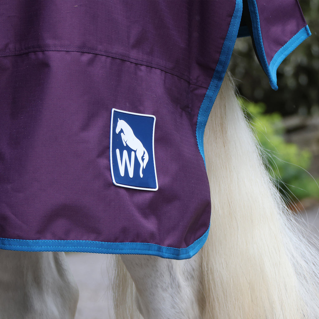 Whitaker 0g turnout rug in Plum