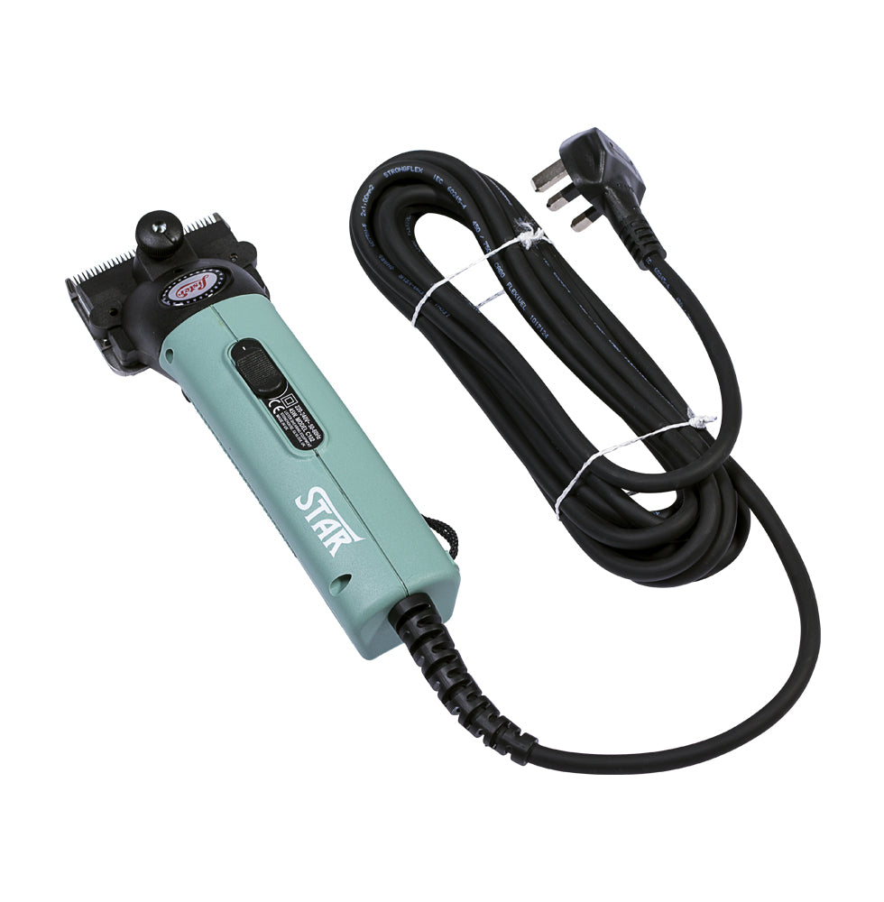 Lister Star equine clipper with cord - UK-made professional clipping for 2-3 horses